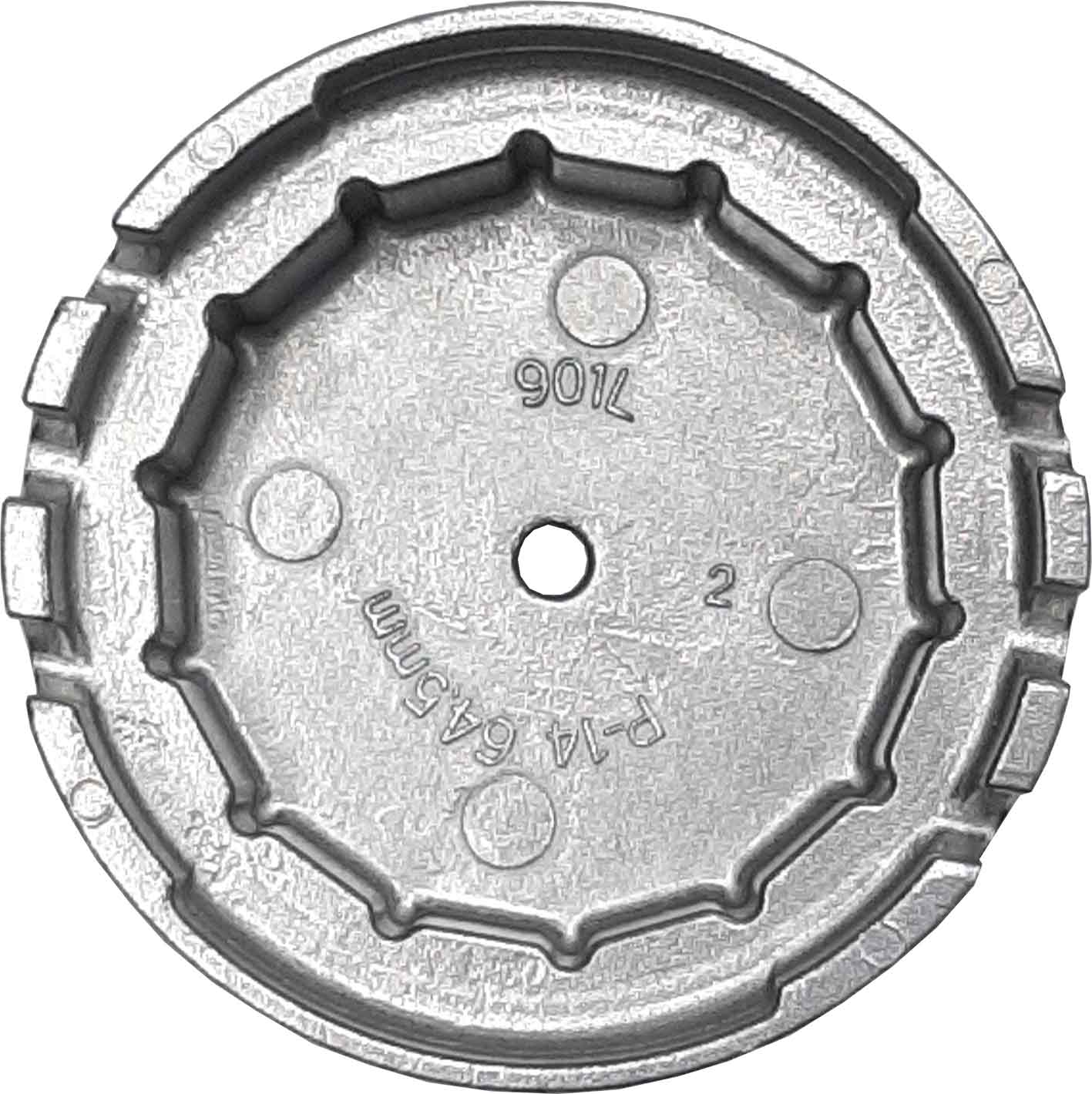 3/8” DR TOYOTA 6 & 8CYL CARTRIDGE OIL FILTER CUP TOOL