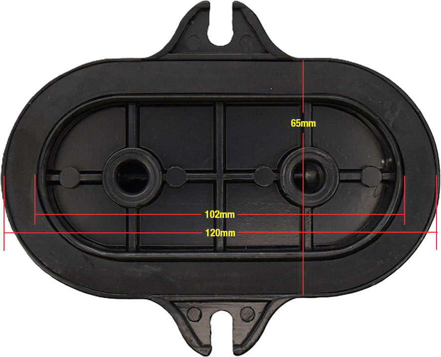 Oval Universal Master Cylinder Adaptors to Suit PT50512