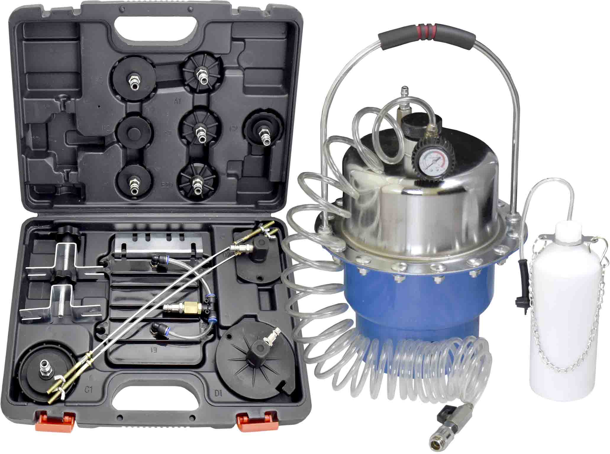 5L Professional Pneumatic Brake & Fluid Bleeder Kit
