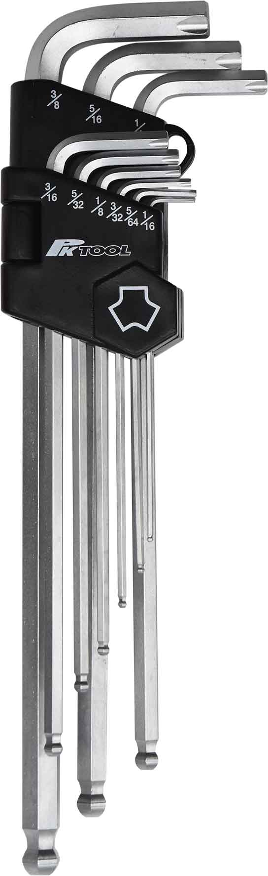 9pc Hetok® Hex Key Set with Ball Type End