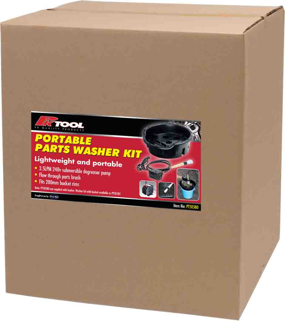 240v Parts Washer Kit with 15L Bucket