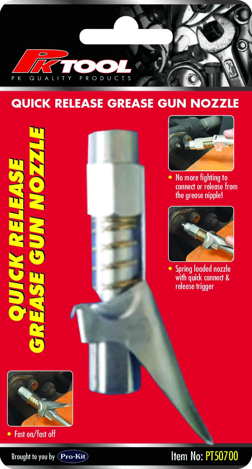 QUICK RELEASE LOCK-ON COUPLER/NOZZLE