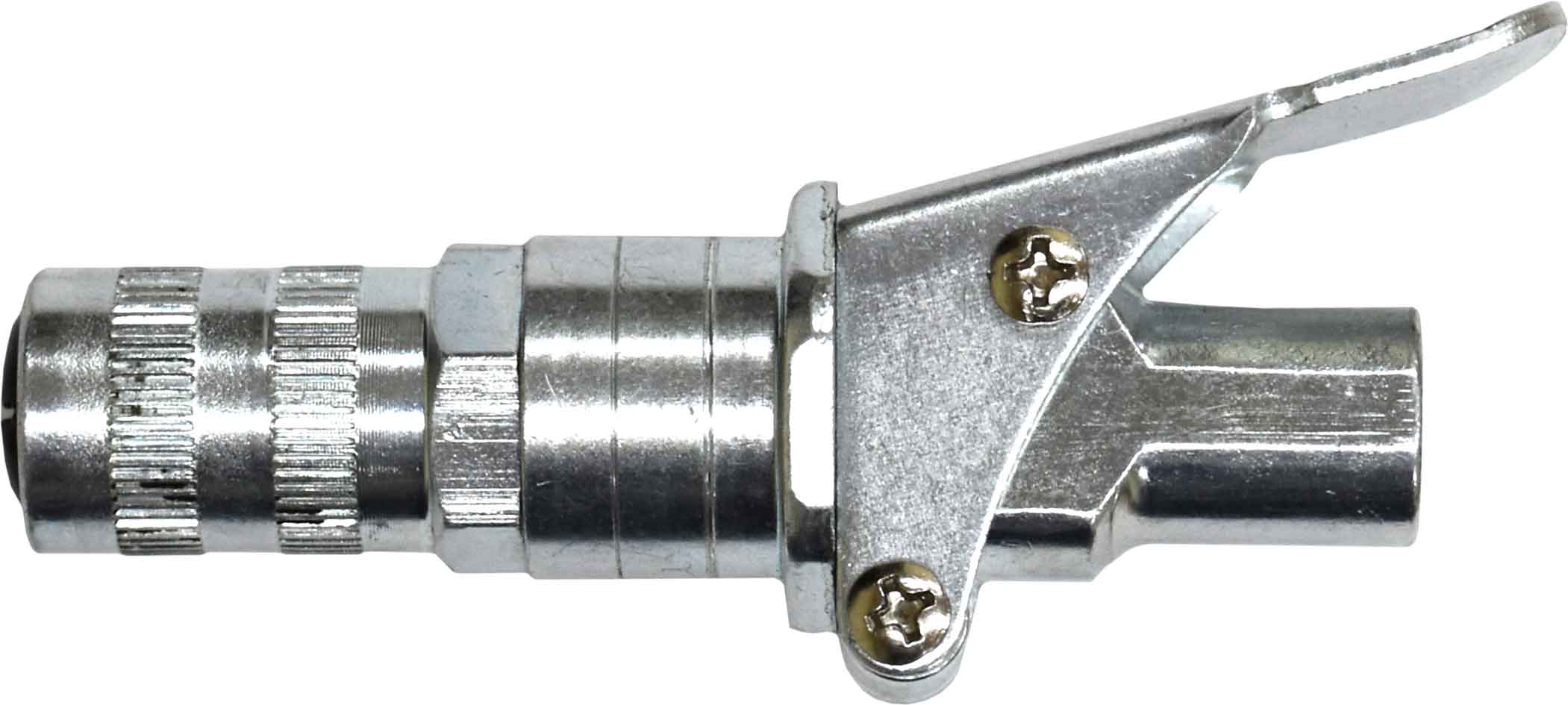 QUICK RELEASE LOCK-ON GREASE GUN COUPLER NOZZLE