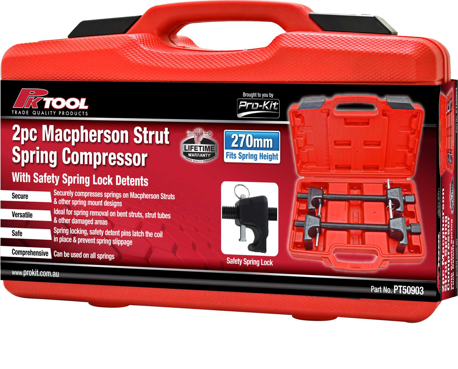 2pc Macpherson Strut Spring Compressor