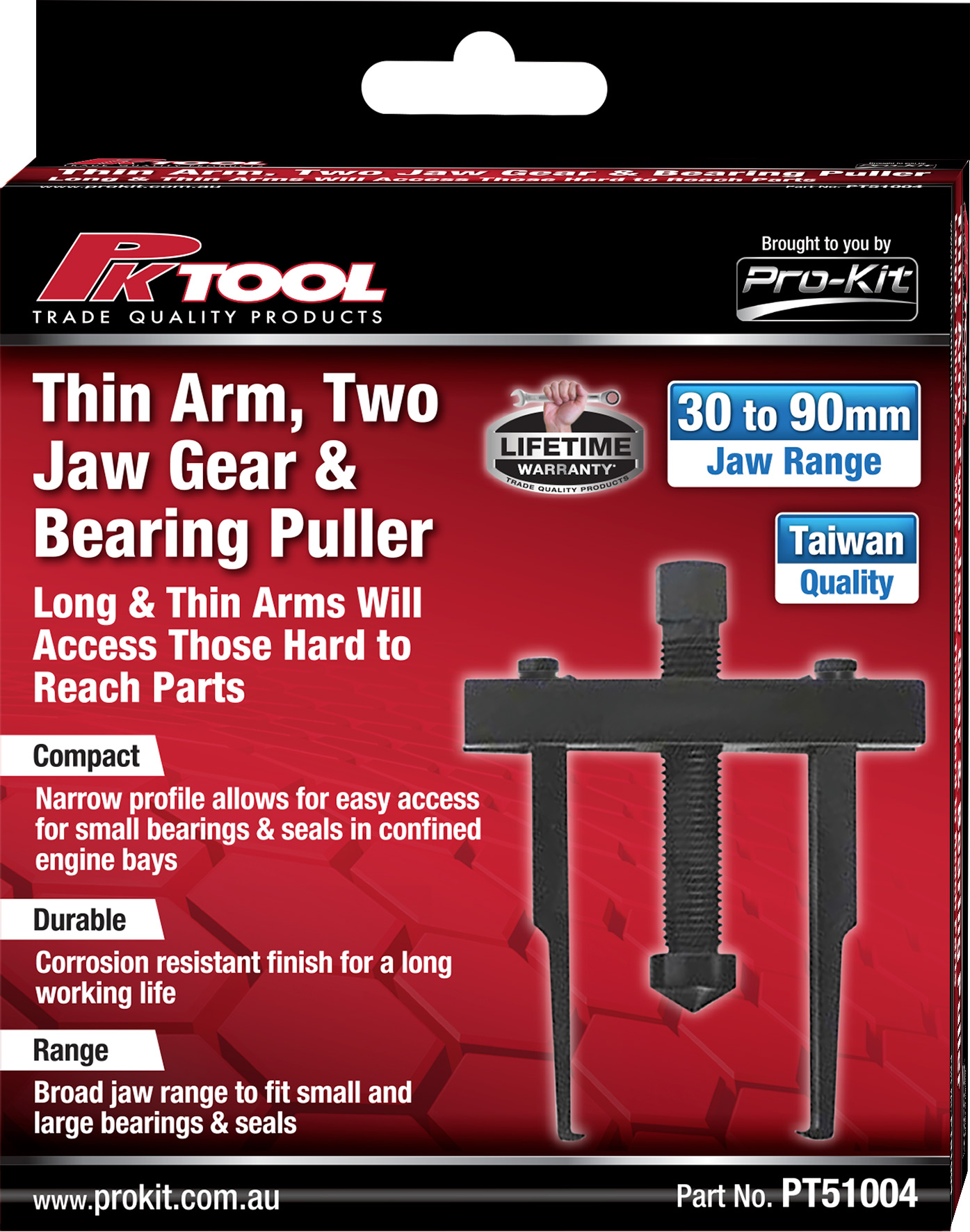 Thin Arm, Two Jaw Gear & Bearing Puller