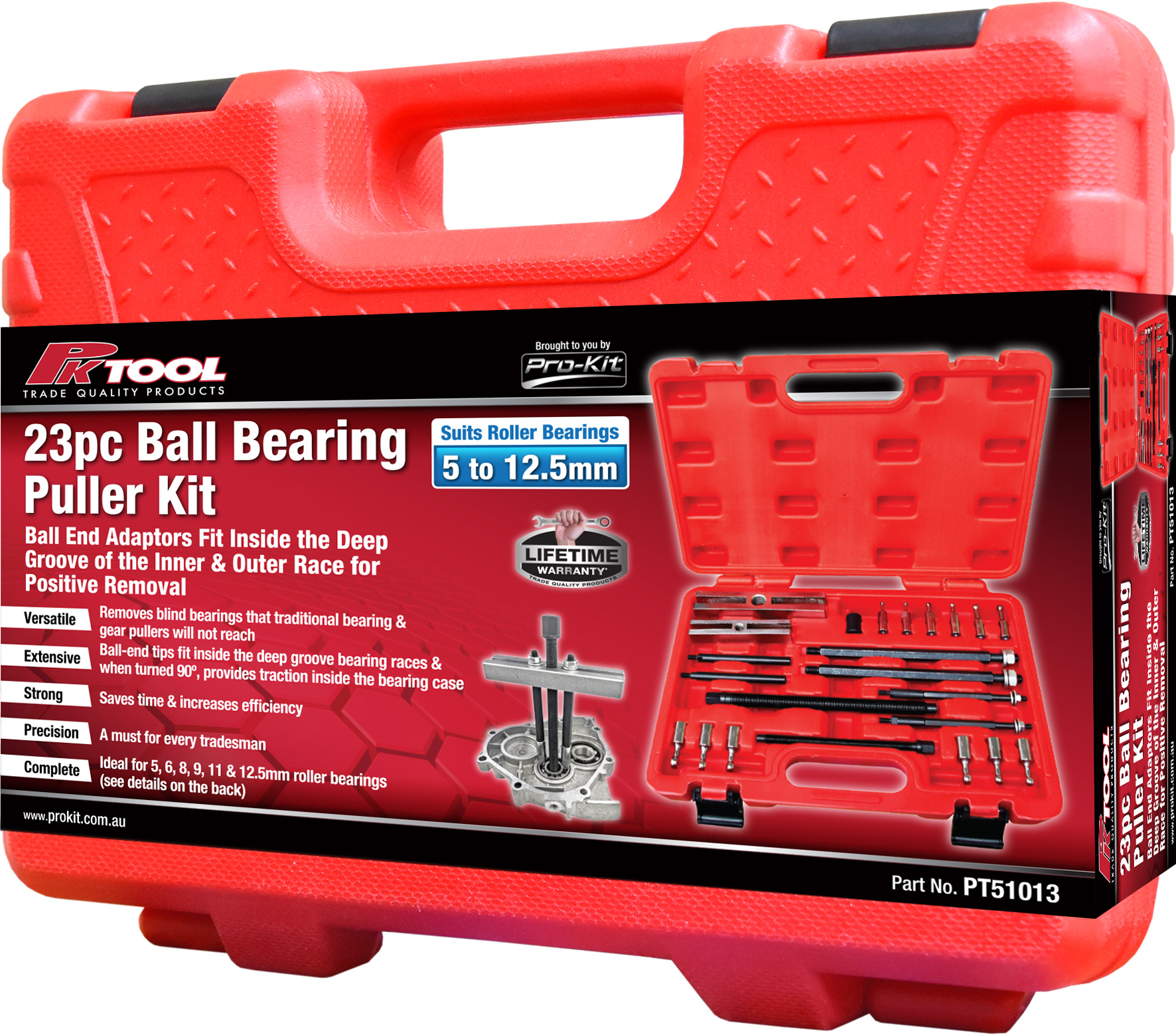 23pc Ball Bearing Puller Kit