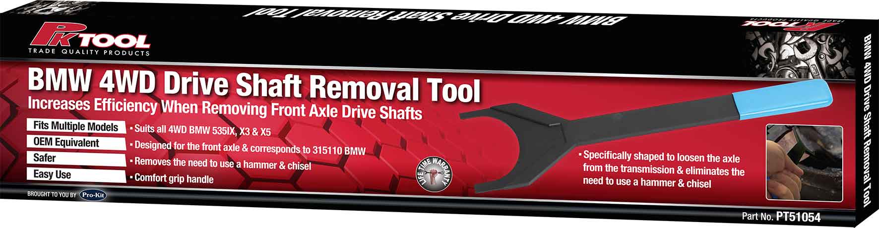 BMW 4WD Drive Shaft Removal Tool