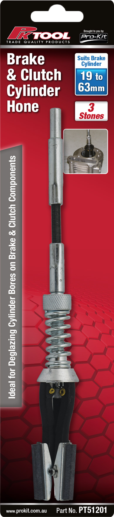 3 Stone Brake & Clutch Cylinder Hone