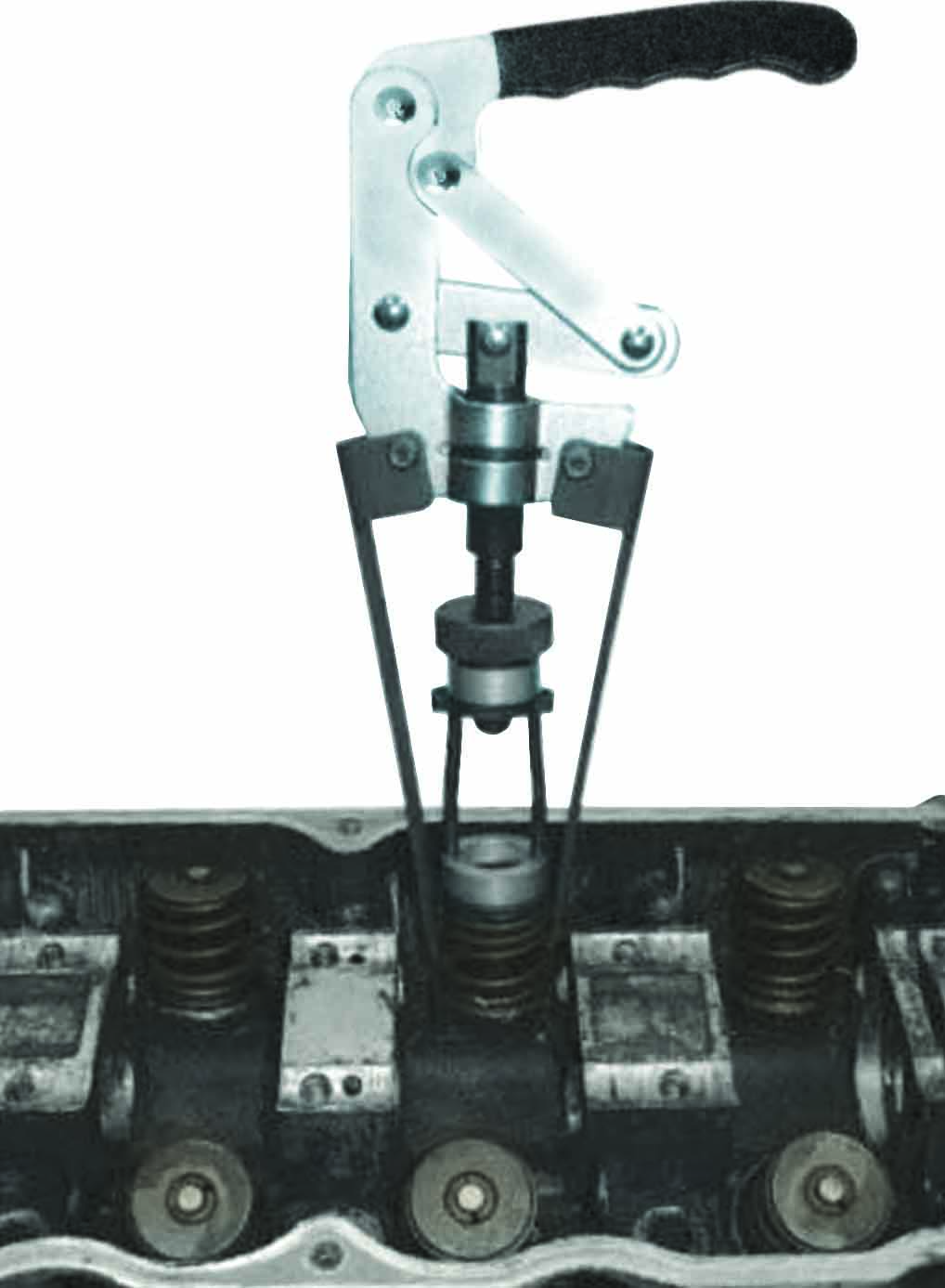 Lever Action Overhead Valve Spring Compressor