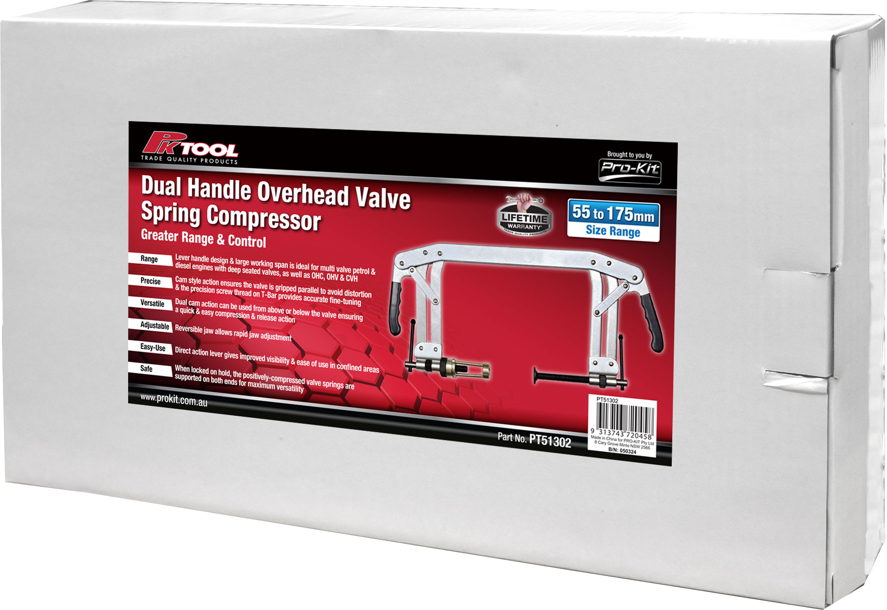 Dual Handle Overhead Valve Spring Compressor