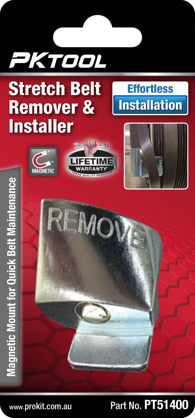 Stretch Belt Remover & Installer