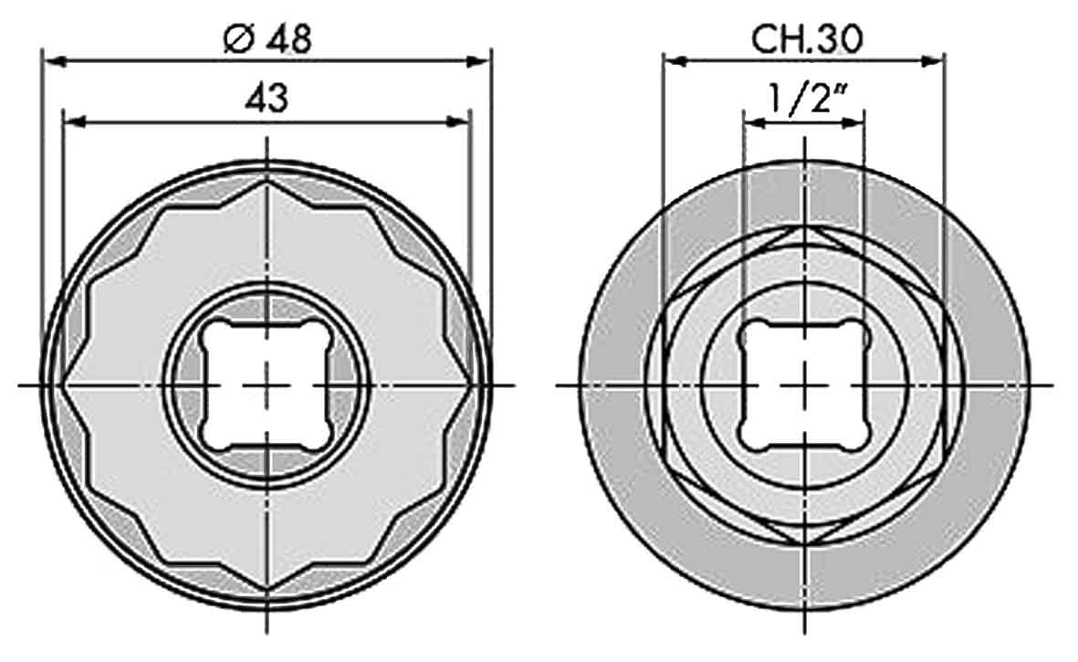 Cr-Mo Truck Ball Joint Remover