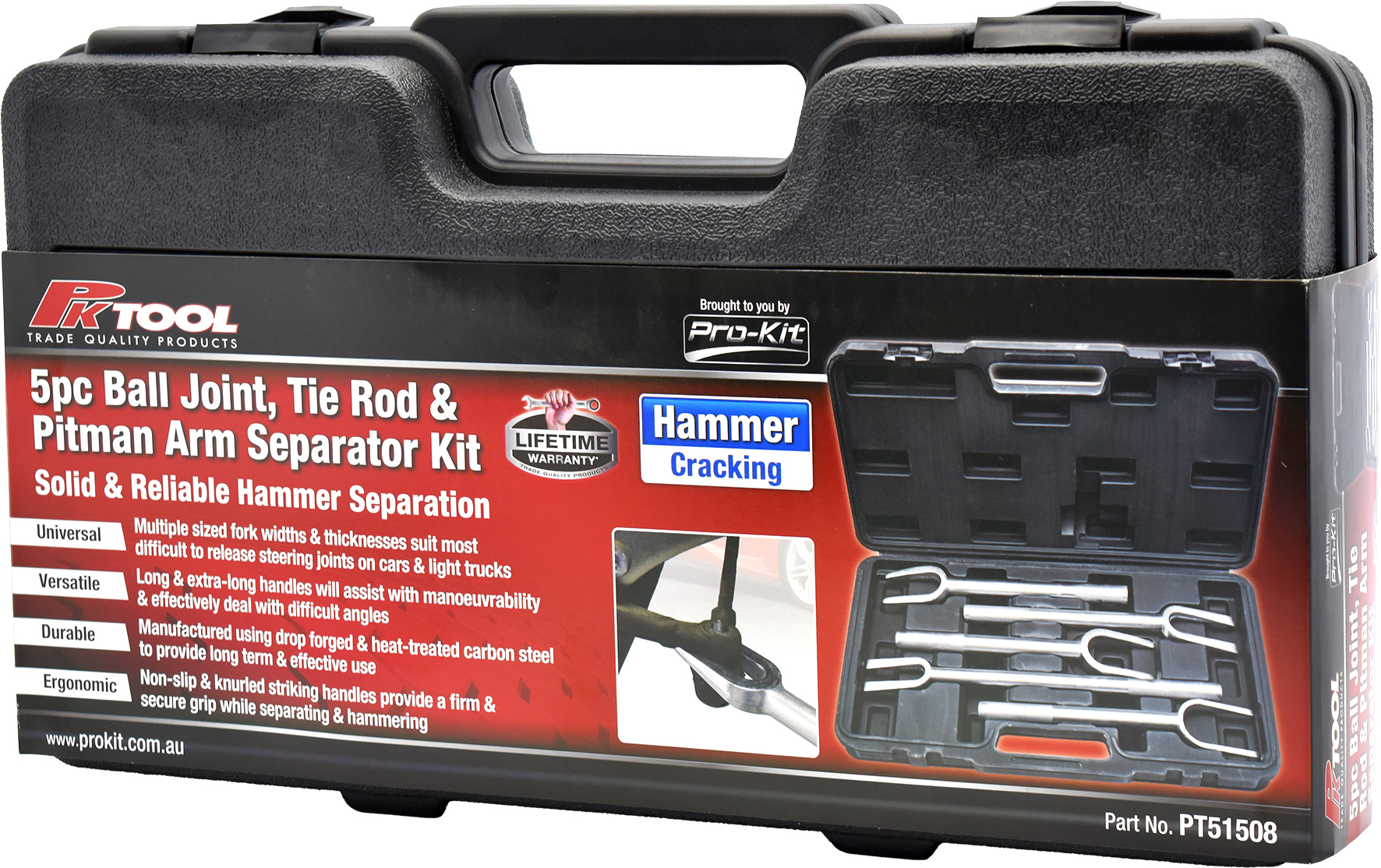 5pc Ball Joint, Tie Rod & Pitman Arm Separator Kit