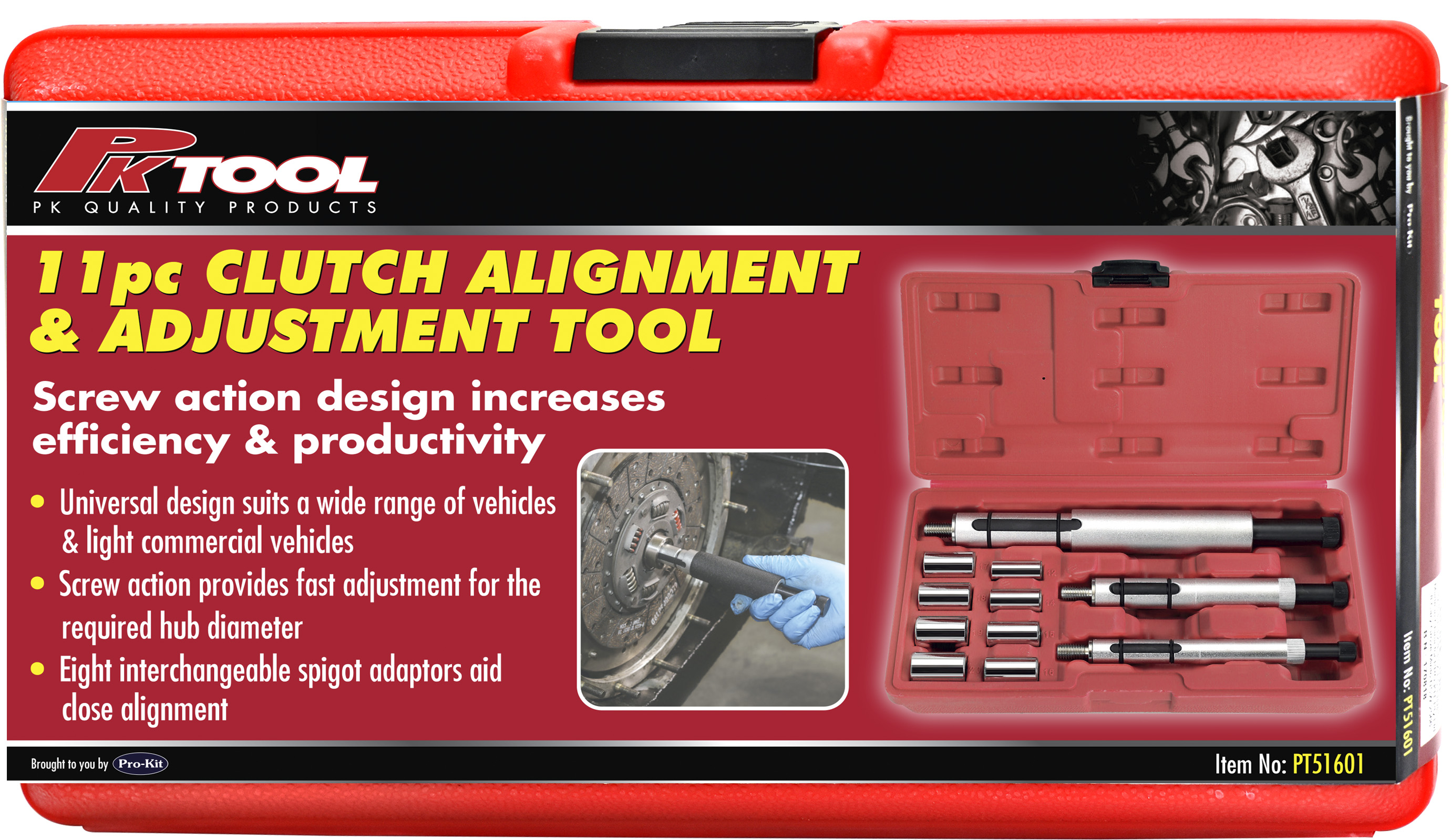 11pc Clutch Alignment & Adjustment Tool