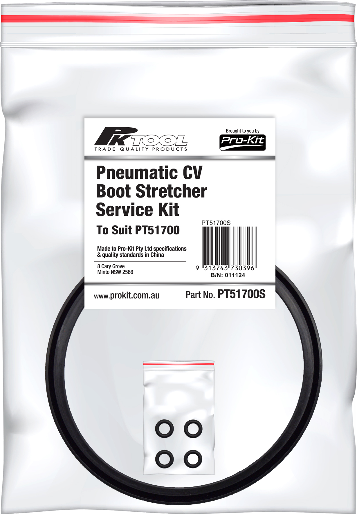 Pneumatic CV Boot Stretcher Service Kit