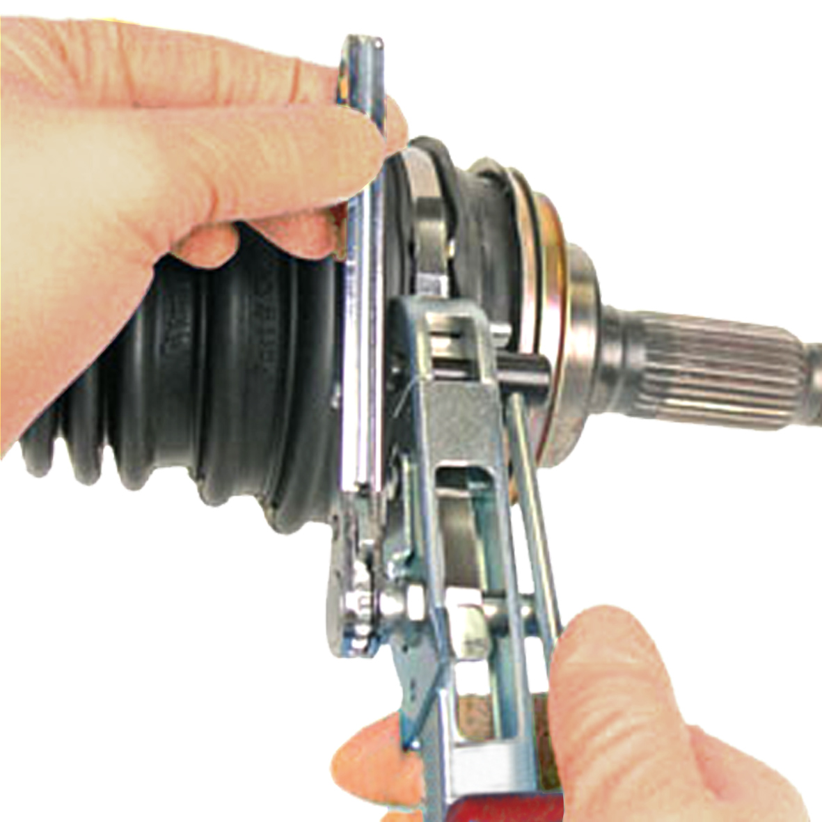 CV Boot Clamp Installer with Tightening Ratchet