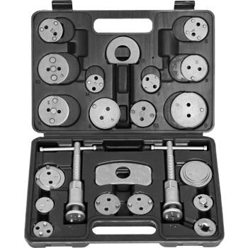 22pc Brake Caliper Spreader & Rewind Master Kit