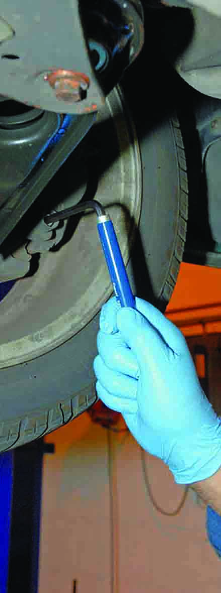 7mm Hex Brake Pad Key with 140mm Handle