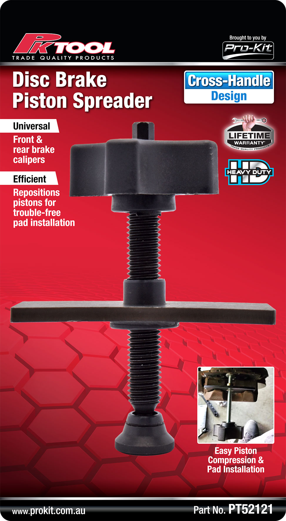 Disc Brake Piston Spreader