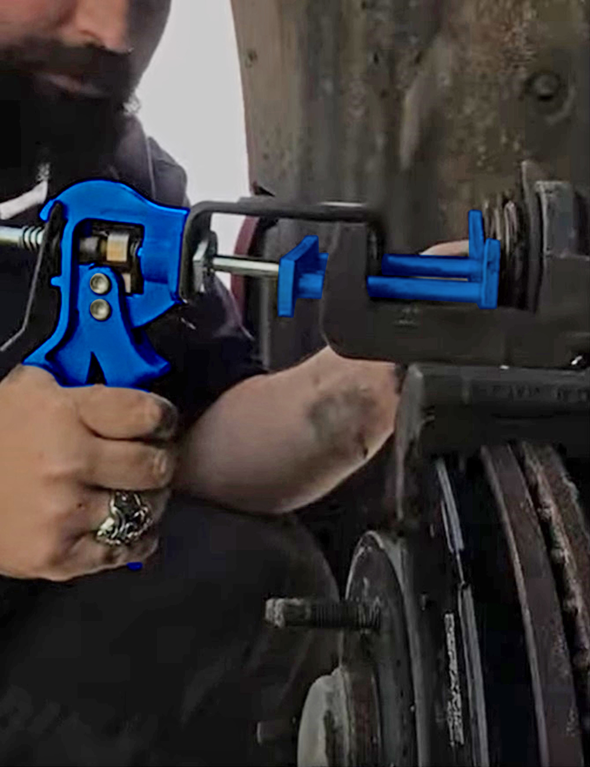 Dual Piston Disc Brake Pad Spreader