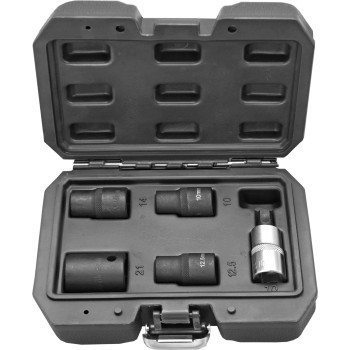 5pc 1/2” Dr Brake Caliper Socket & Bit Set