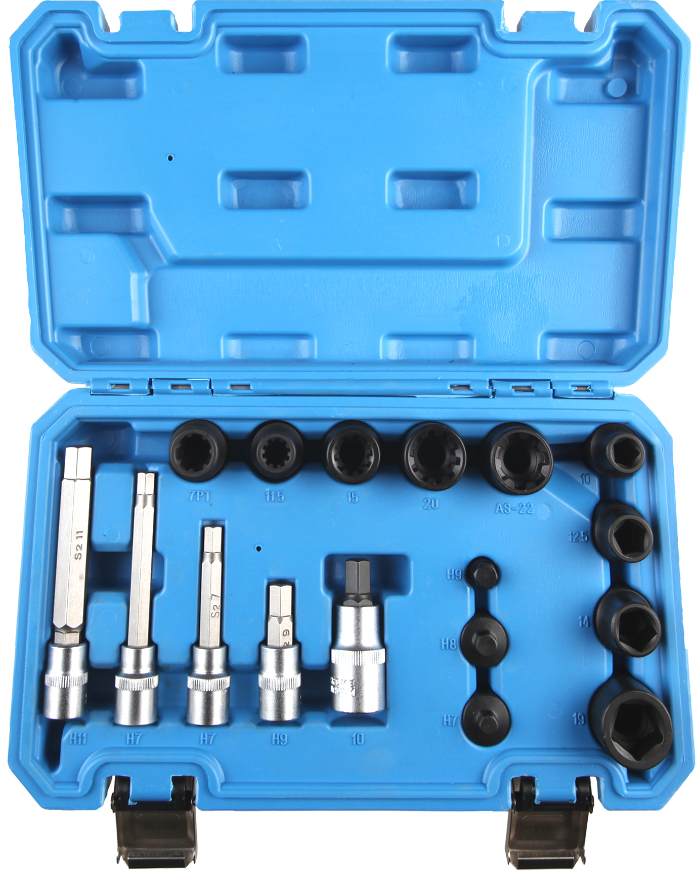 17pc Brake Disc & Caliper Socket Set