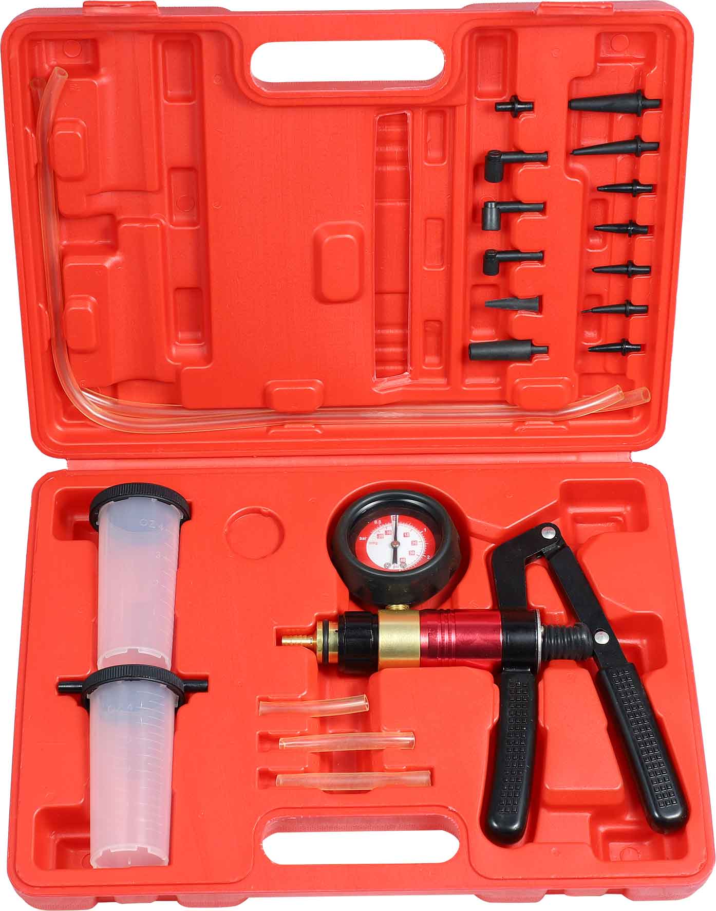 22pc Dual Mode, Vacuum Bleeder & Positive Pressure Hand Pump