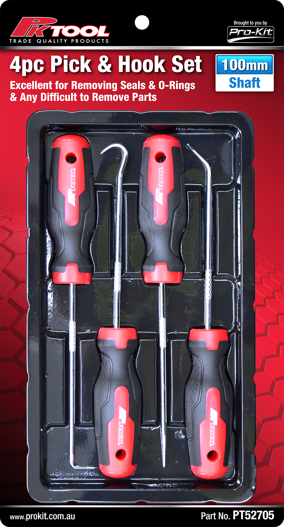 4pc Pick & Hook Set