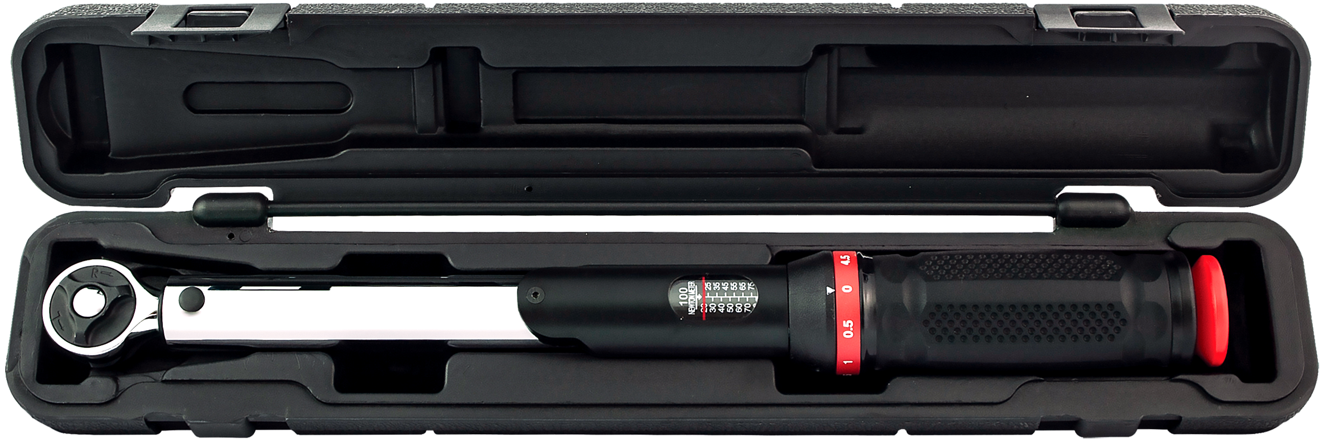 3/8″ DR Cr-V TWIST TORQUE WRENCH with WINDOW STRIP INDICATOR