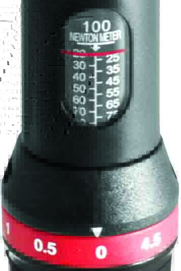 3/8″ DR Cr-V TWIST TORQUE WRENCH with WINDOW STRIP INDICATOR