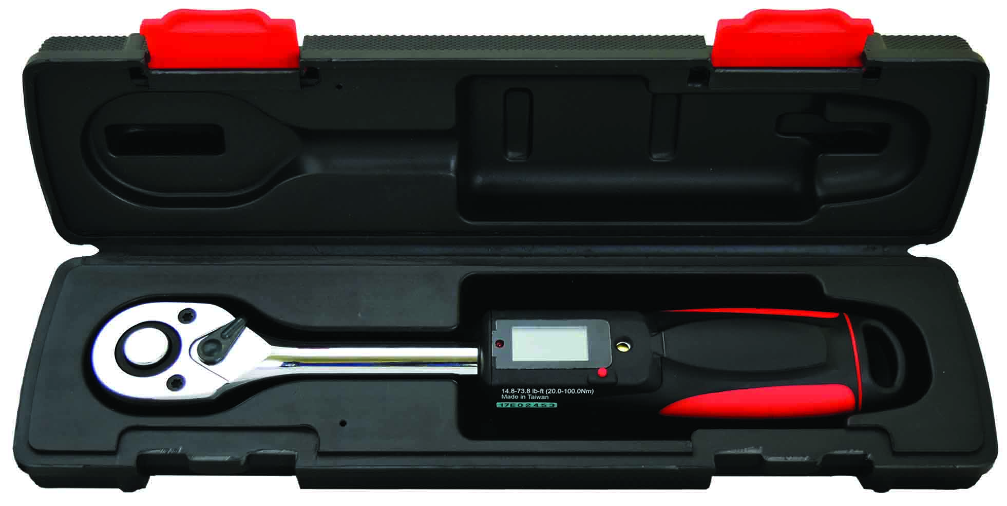 1/2″ DR Cr-V DIGITAL TORQUE WRENCH with WINDOW INDICATOR