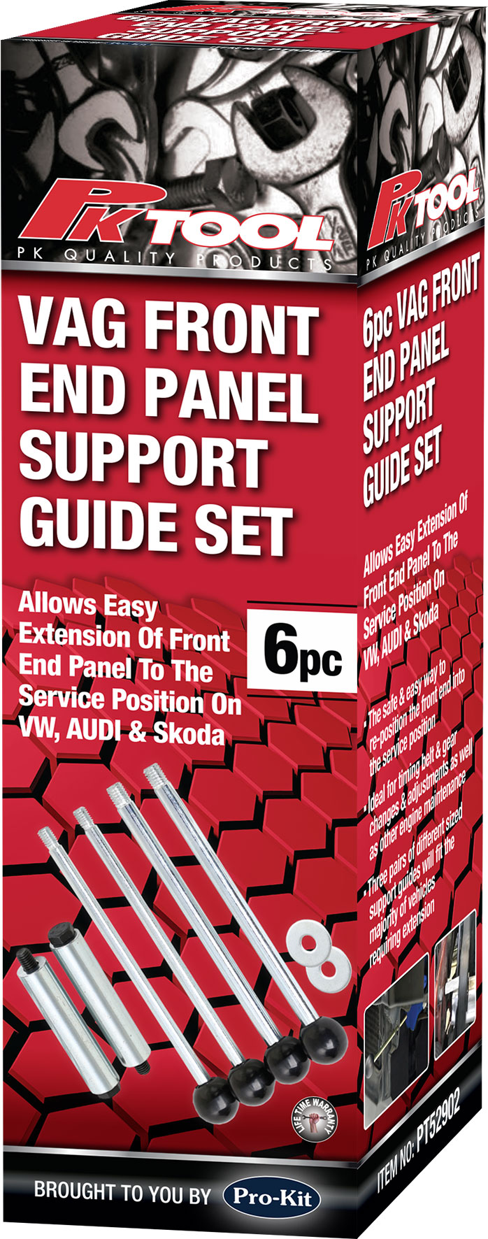 6pc VAG Front End Panel Support Guide Set