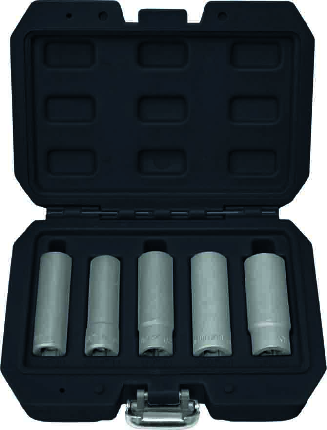 5pc 3/8” Dr Damaged Nut & Bolt Extractor Set