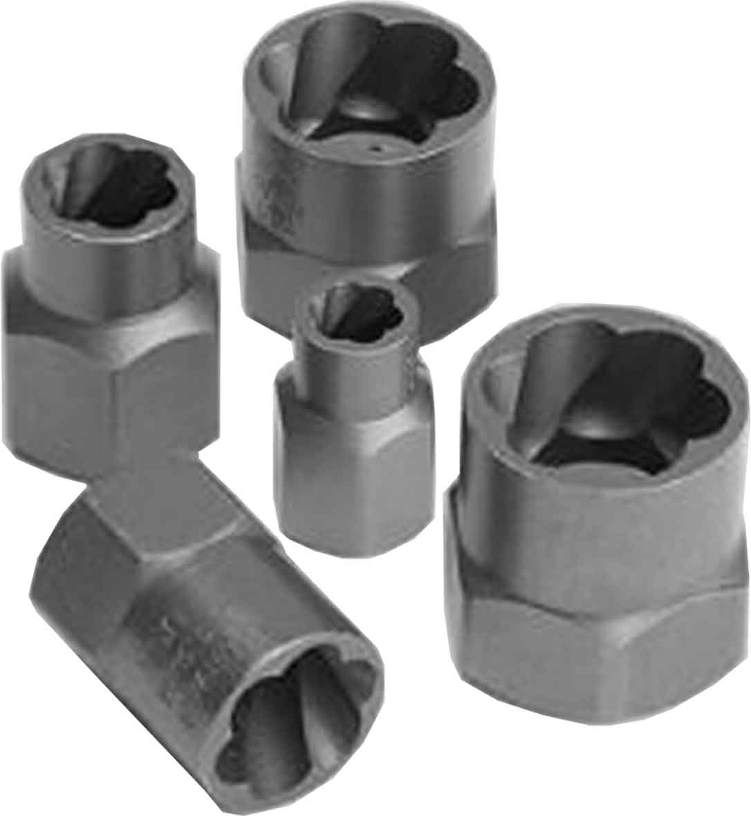 26pc Screw & Bolt Extractors with Drill Bits
