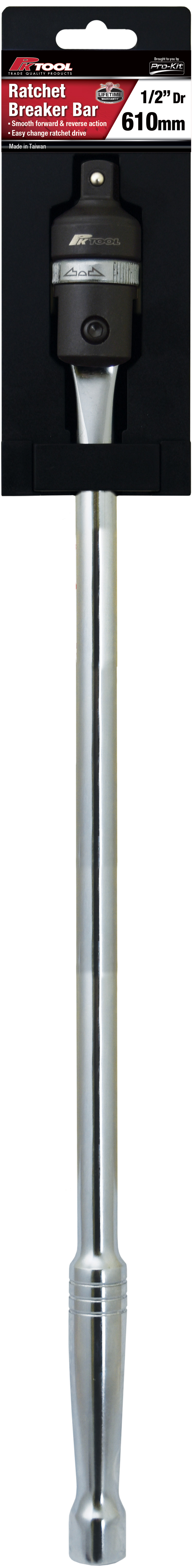 1/2” Dr 610mm Ratchet Breaker Bar