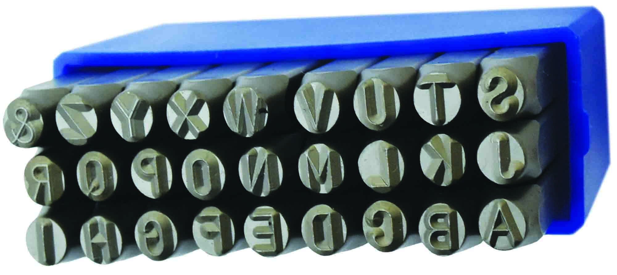 27pc Cr-V STEEL LETTER STAMPING SET