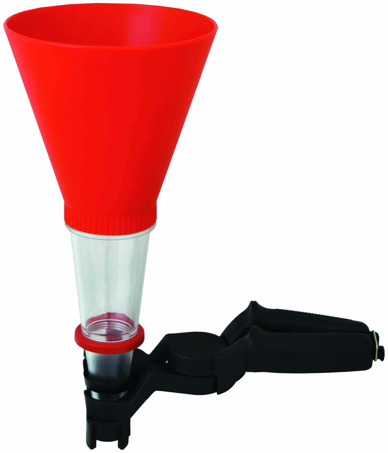 2pc UNIVERSAL OIL FUNNEL with FILLER INLET CLAMP