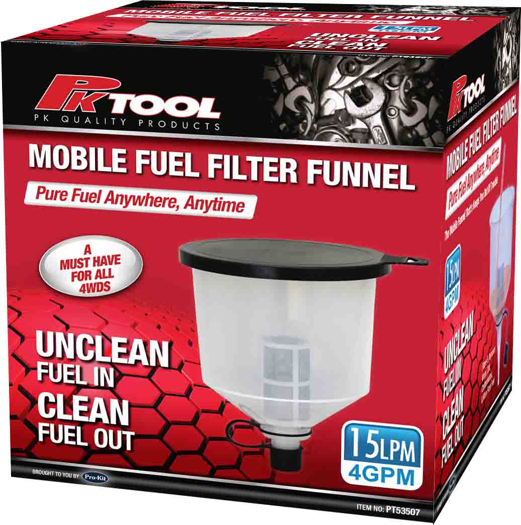 MOBILE FUEL FILTER FUNNEL