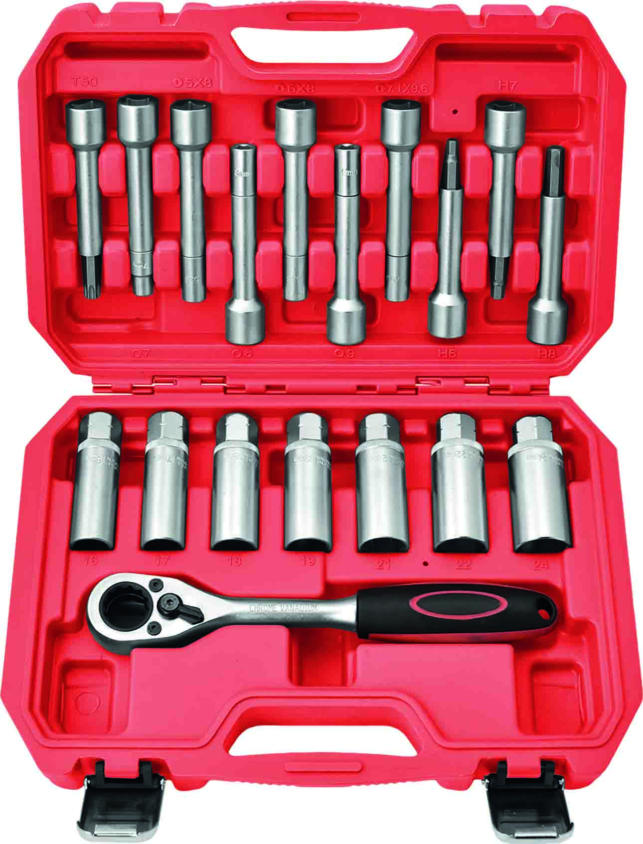 18pc 1/2” DR SHOCK ABSORBER TOOL SET