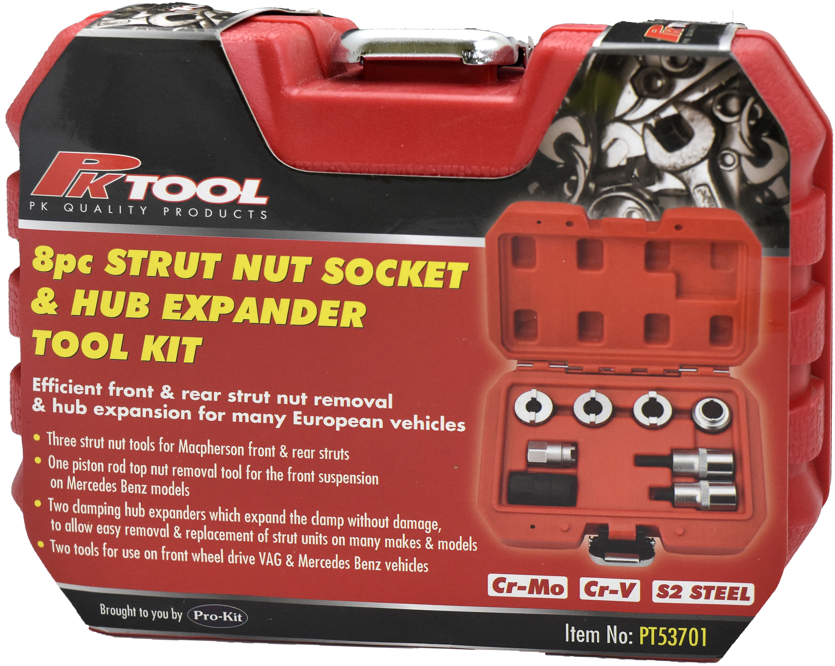 STRUT NUT TOOL KIT – 8pc