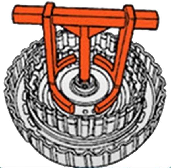 Two Leg Transmission Clutch Spring Compressor