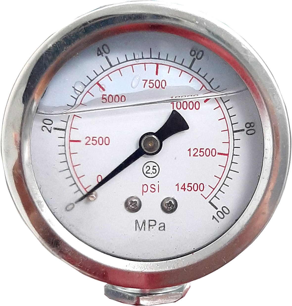 10T Hydraulic Hand Pump with Gauge & Hose