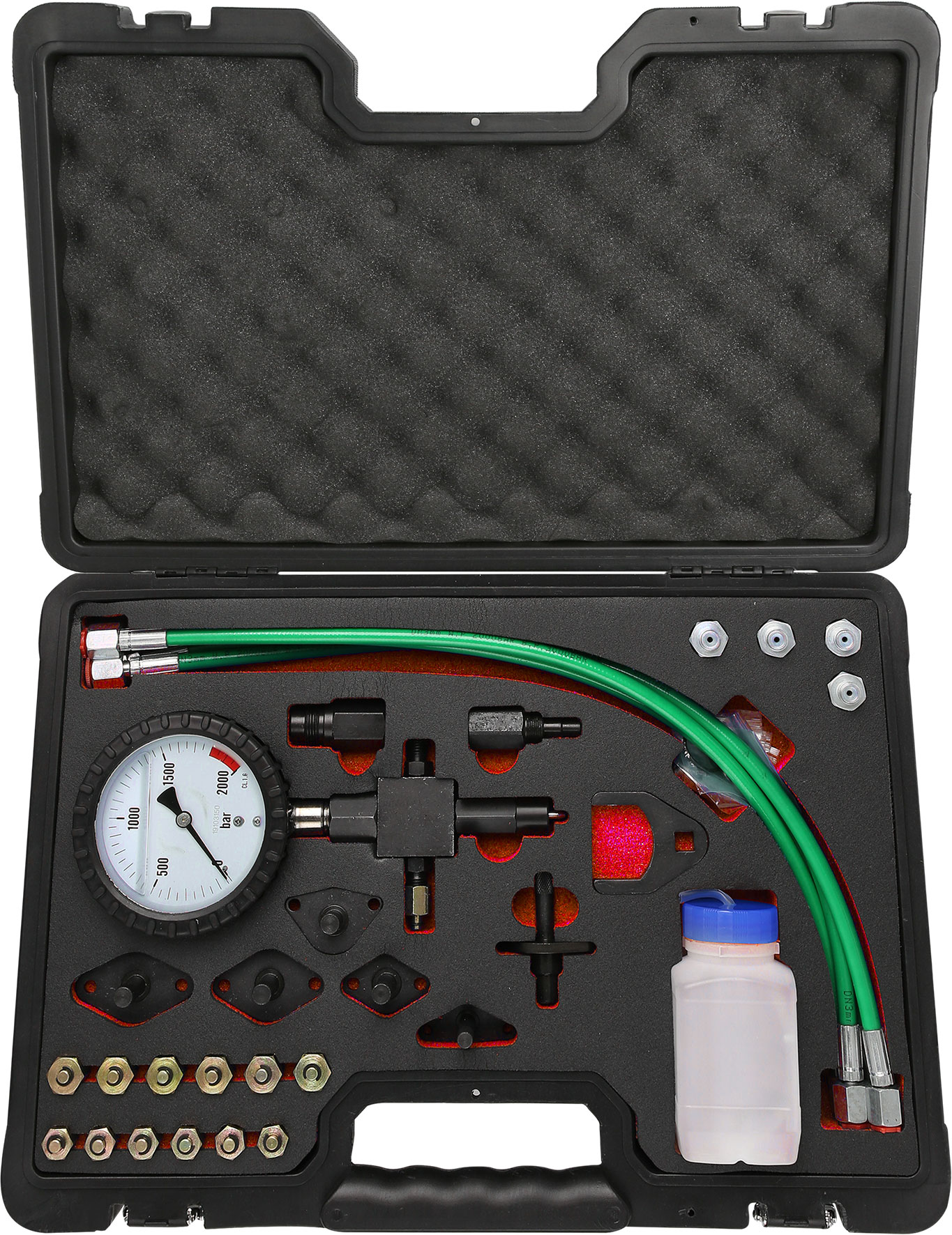 32pc MASTER DIESEL ENGINE HIGH PRESSURE COMMON RAIL TESTER KIT