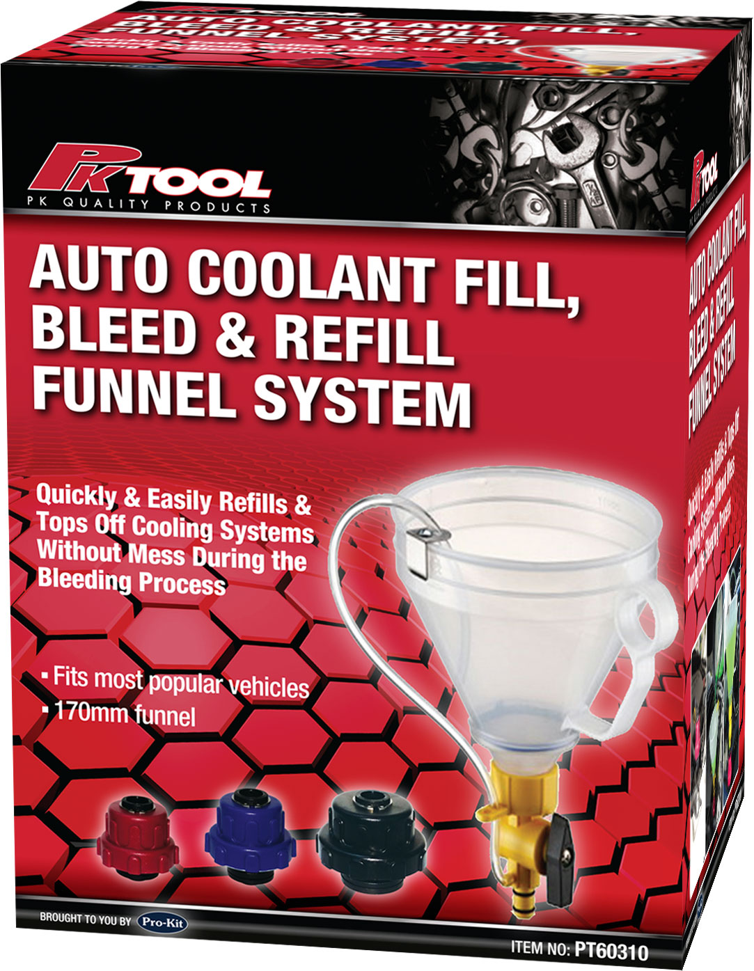 4pc COOLANT REFILLING KIT