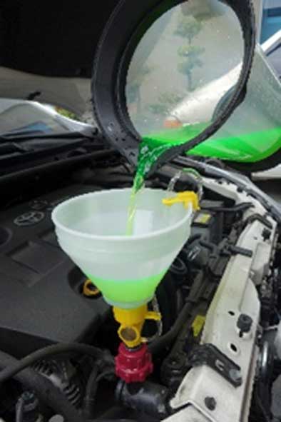 4pc COOLANT REFILLING KIT