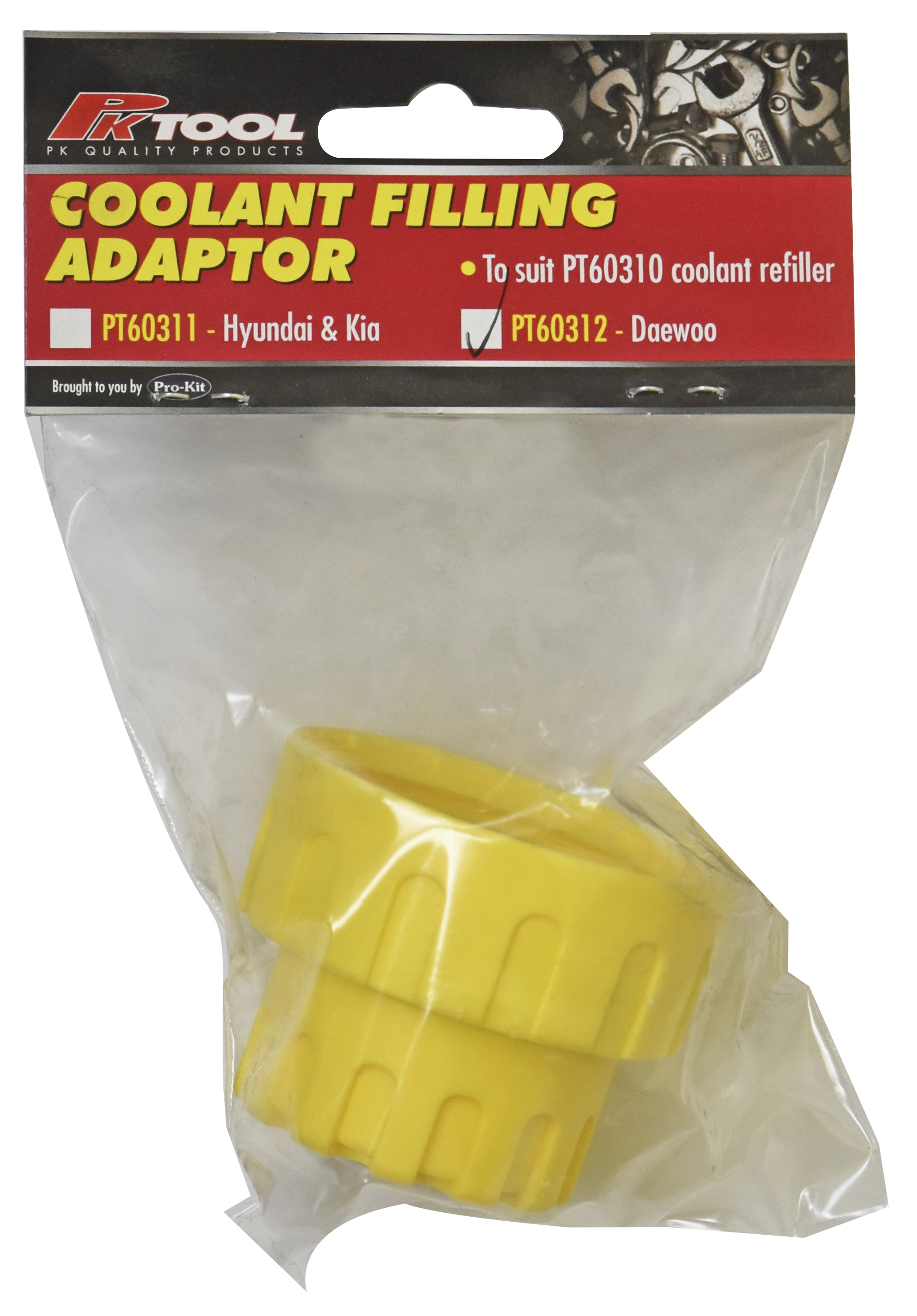 COOLANT FILLING ADAPTOR – DAEWOO