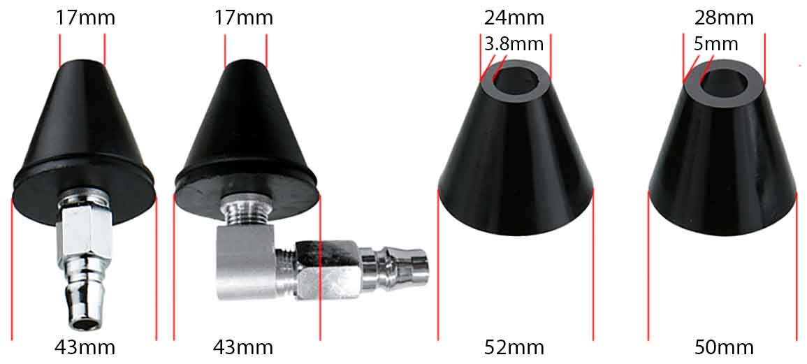 6pc RADIATOR VACUUM COOLANT REFILLER