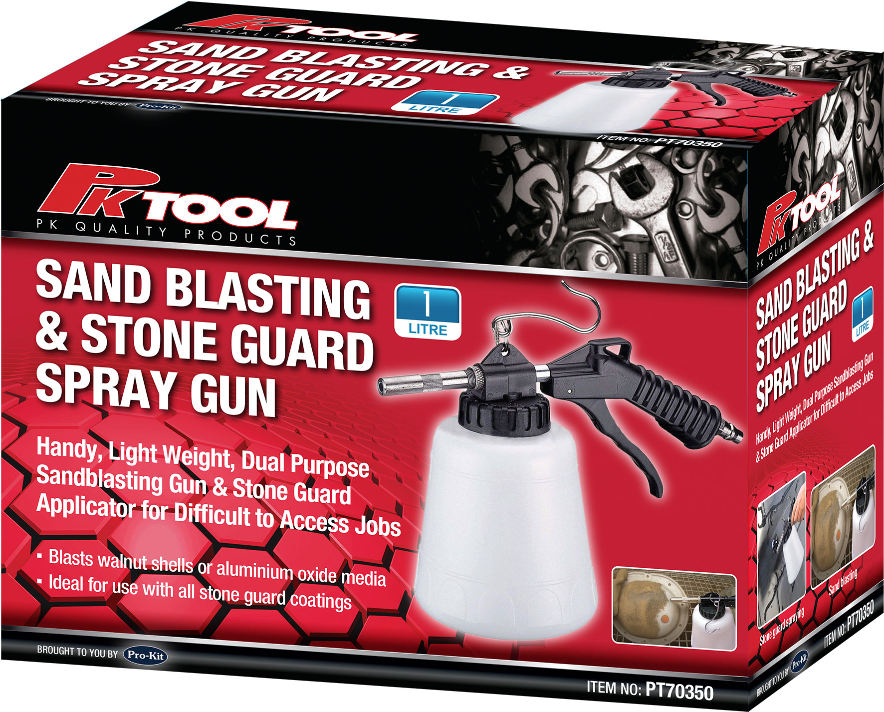 1ltr SAND BLASTING & STONE GUARD SPRAY GUN