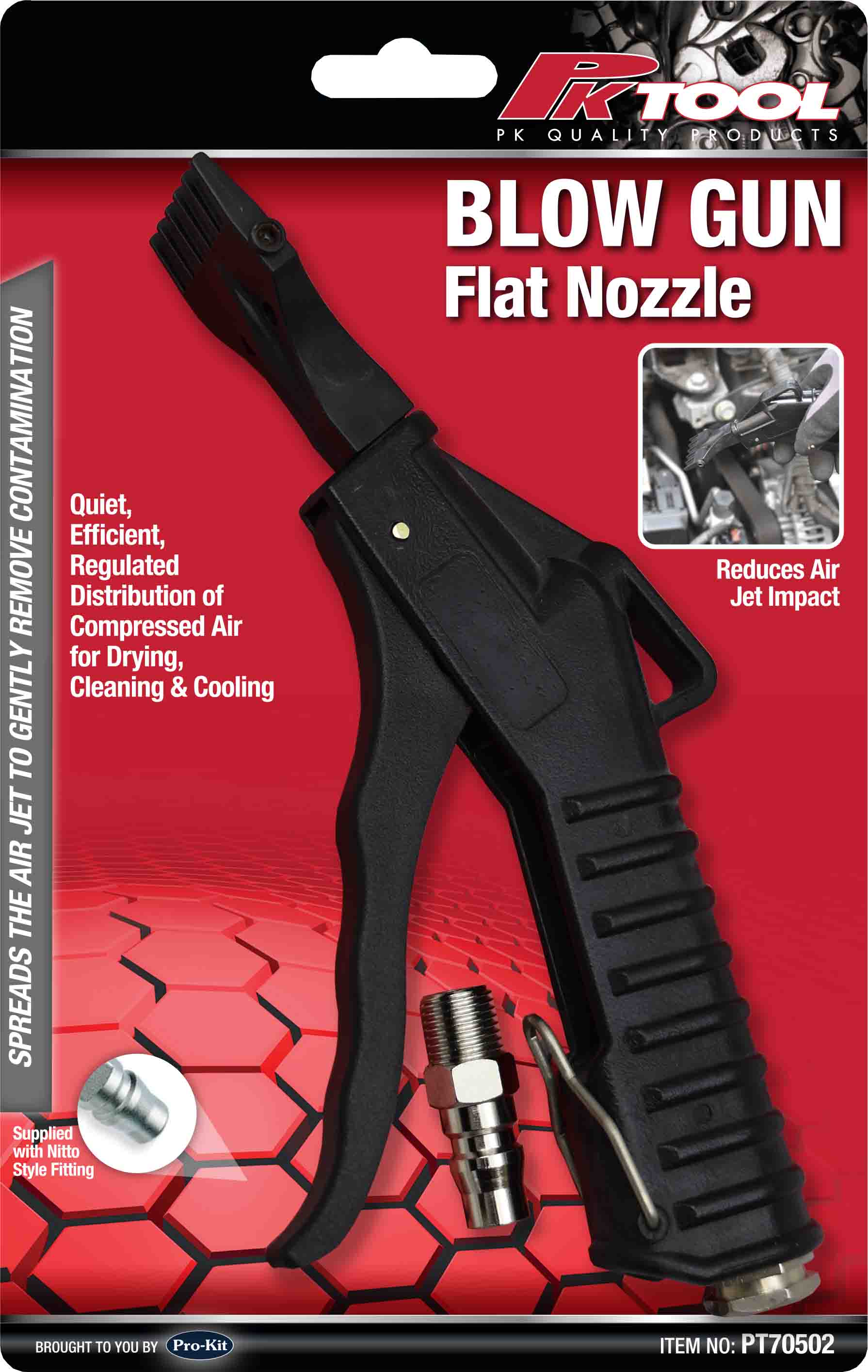 Blow Gun with Flat Nozzle