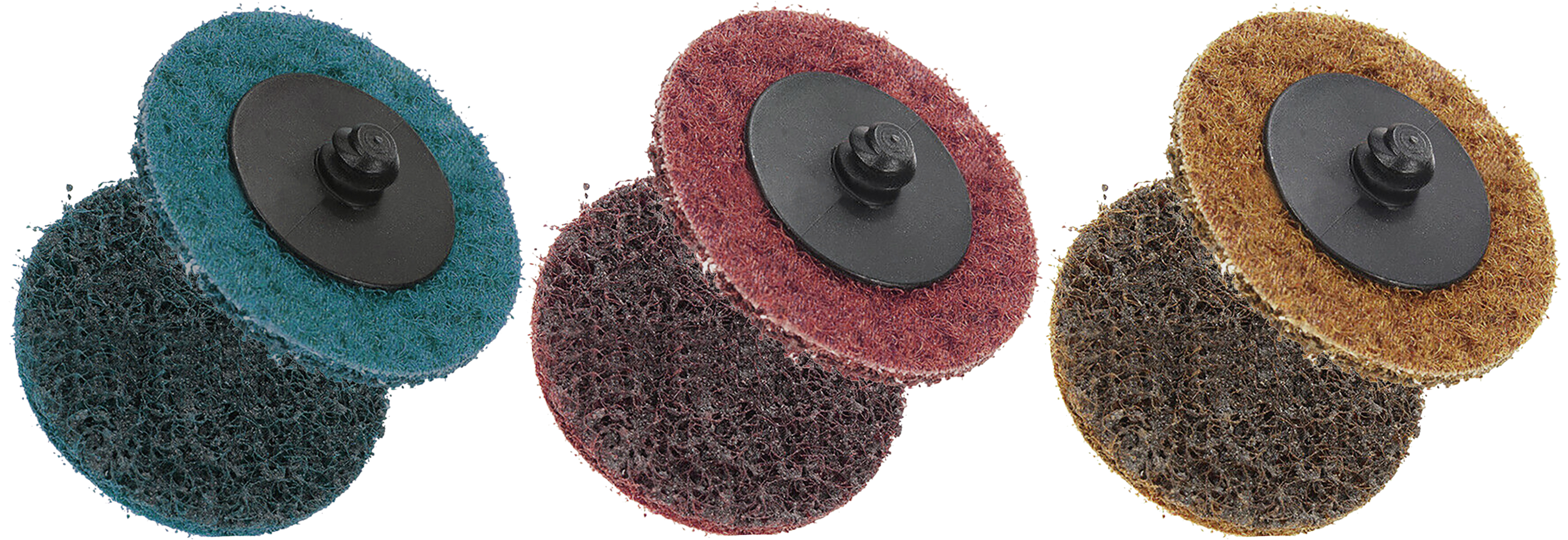16pc 75mm Mini Surface Conditioning Sanding Disc Set